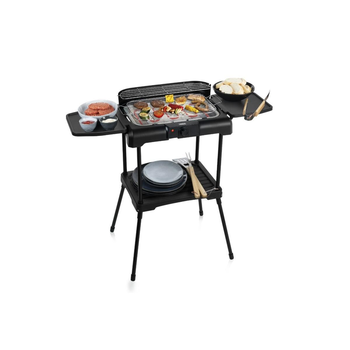 PRINCESS Barbecue électrique sur pieds 2200w noir - 01.112250.01.001