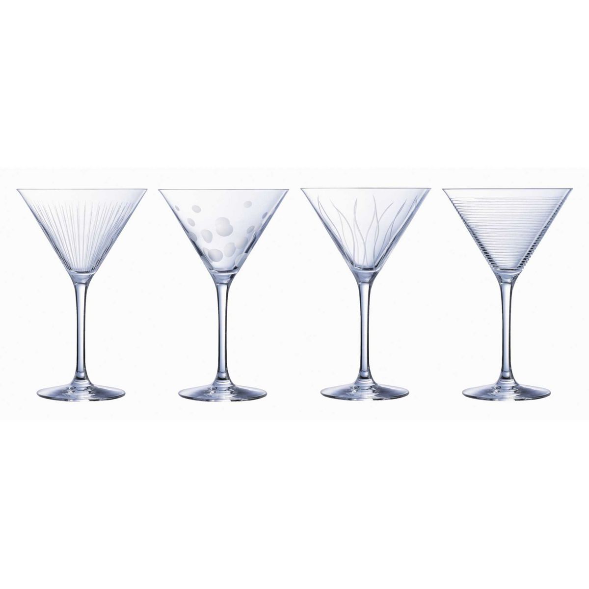 LUMINARC Lot de 4 verres à cocktail LOUNGE CLUB