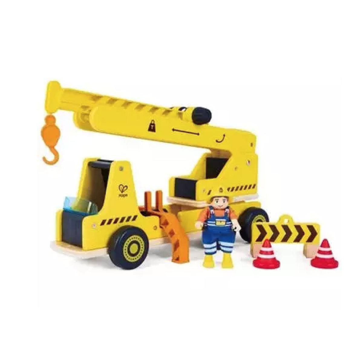 Hape Grande rue de chantier en bois