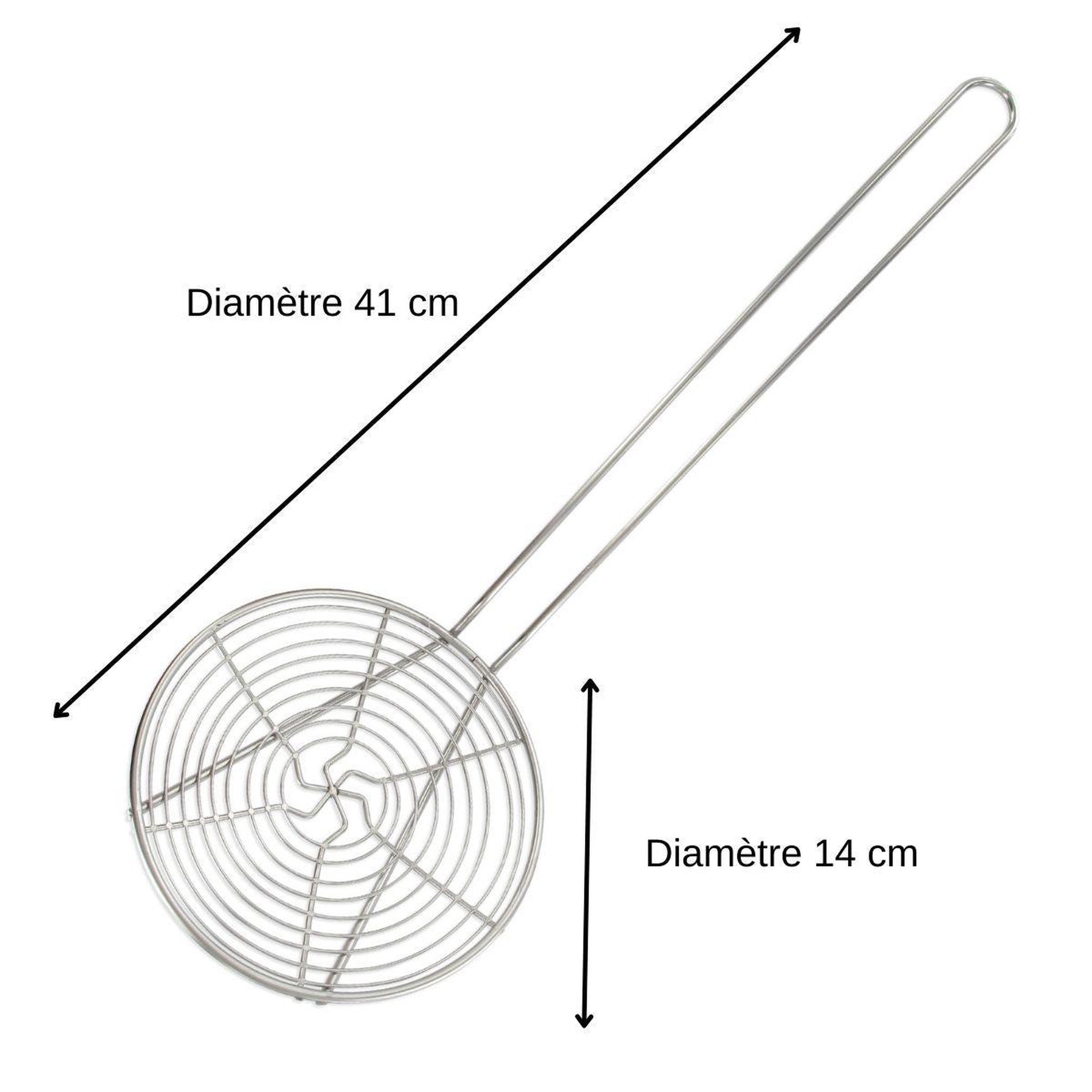 Voir la diapositive 3 : Fackelmann Araignée étamée diamètre 14 cm fackelmann