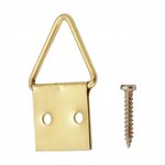 CENTRALE BRICO Lot de 8 tringles d'accrochage objets légers LE CROCHET FRANCAIS L.24 x l.15 mm