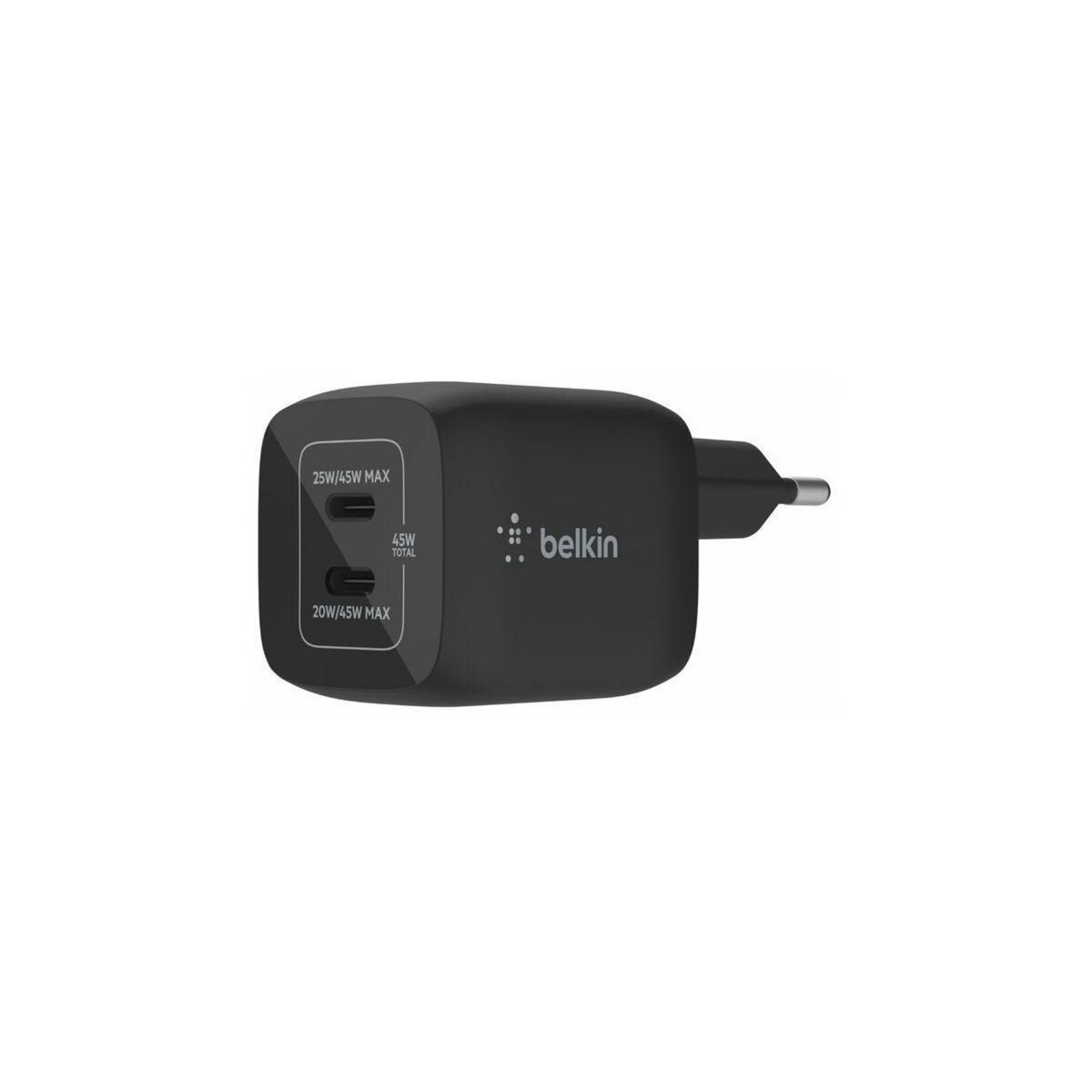Chargeur secteur ESSENTIELB USB 2.4A + Cable USB C noir