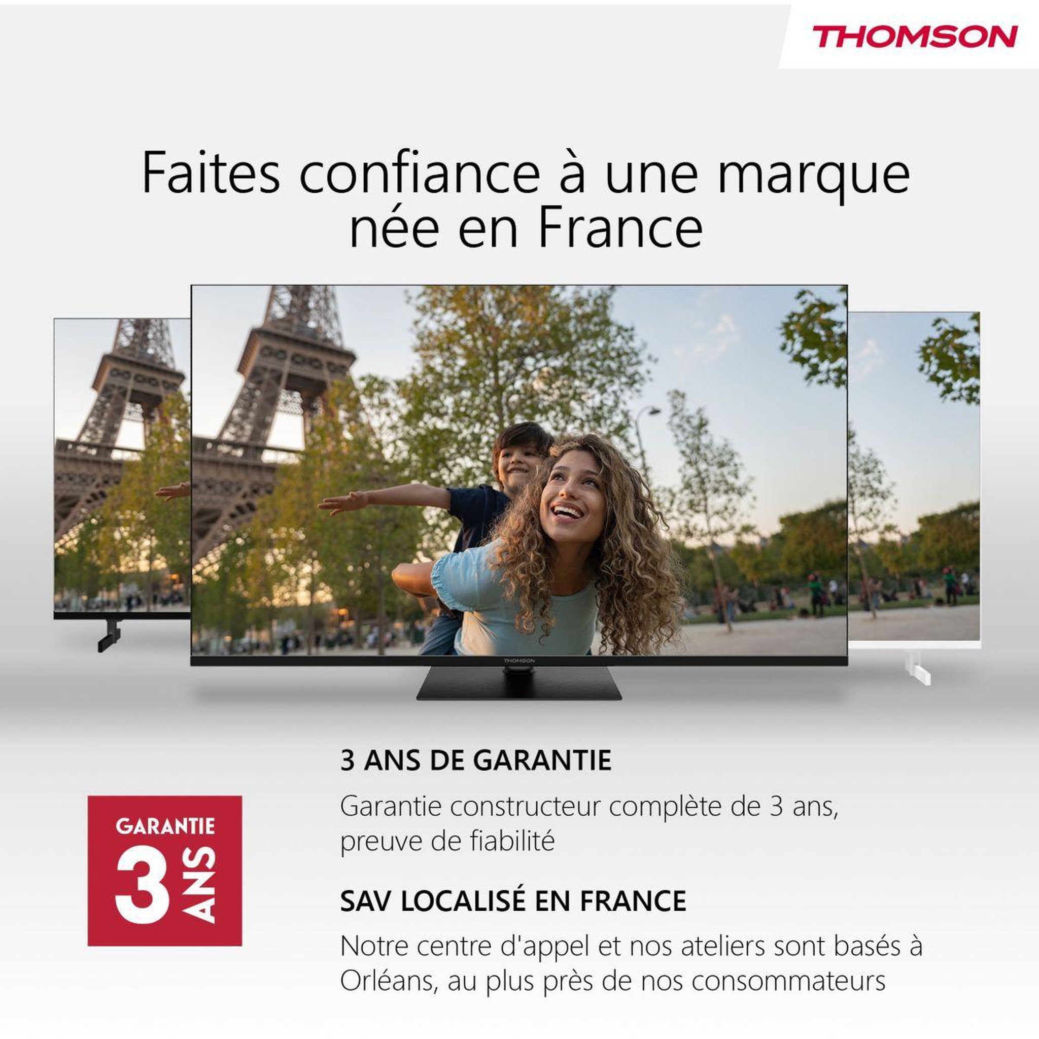 Voir la diapositive 3 : THOMSON TV LED 43UG5C14-43 pouces (109cm)