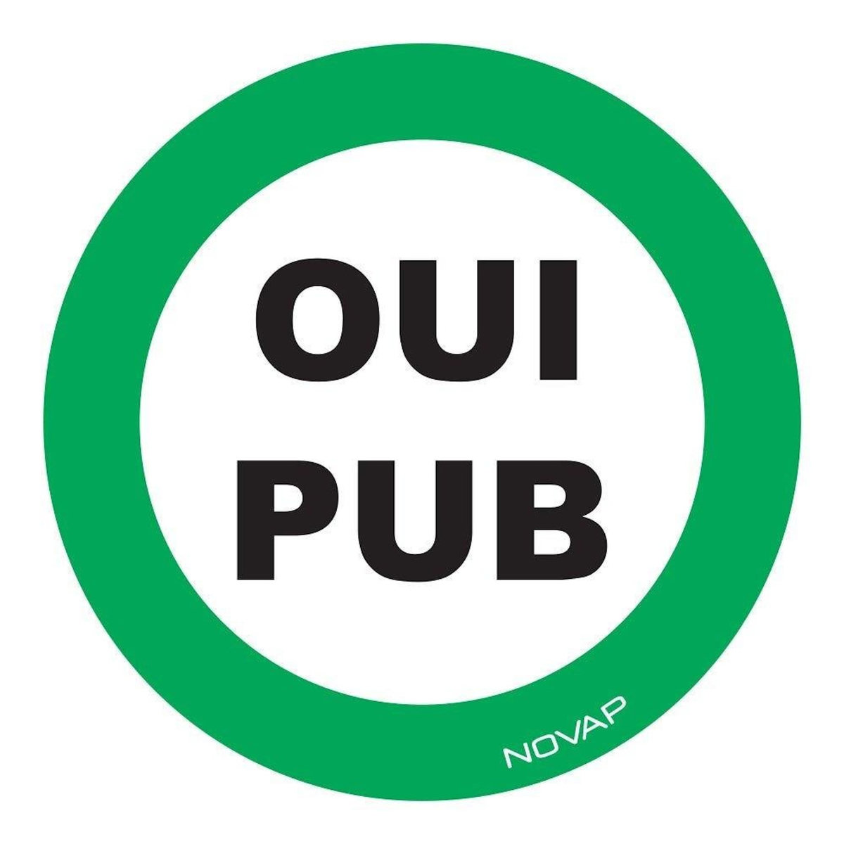 NOVAP Panneau rigide   OUI PUB   diam. 80 mm