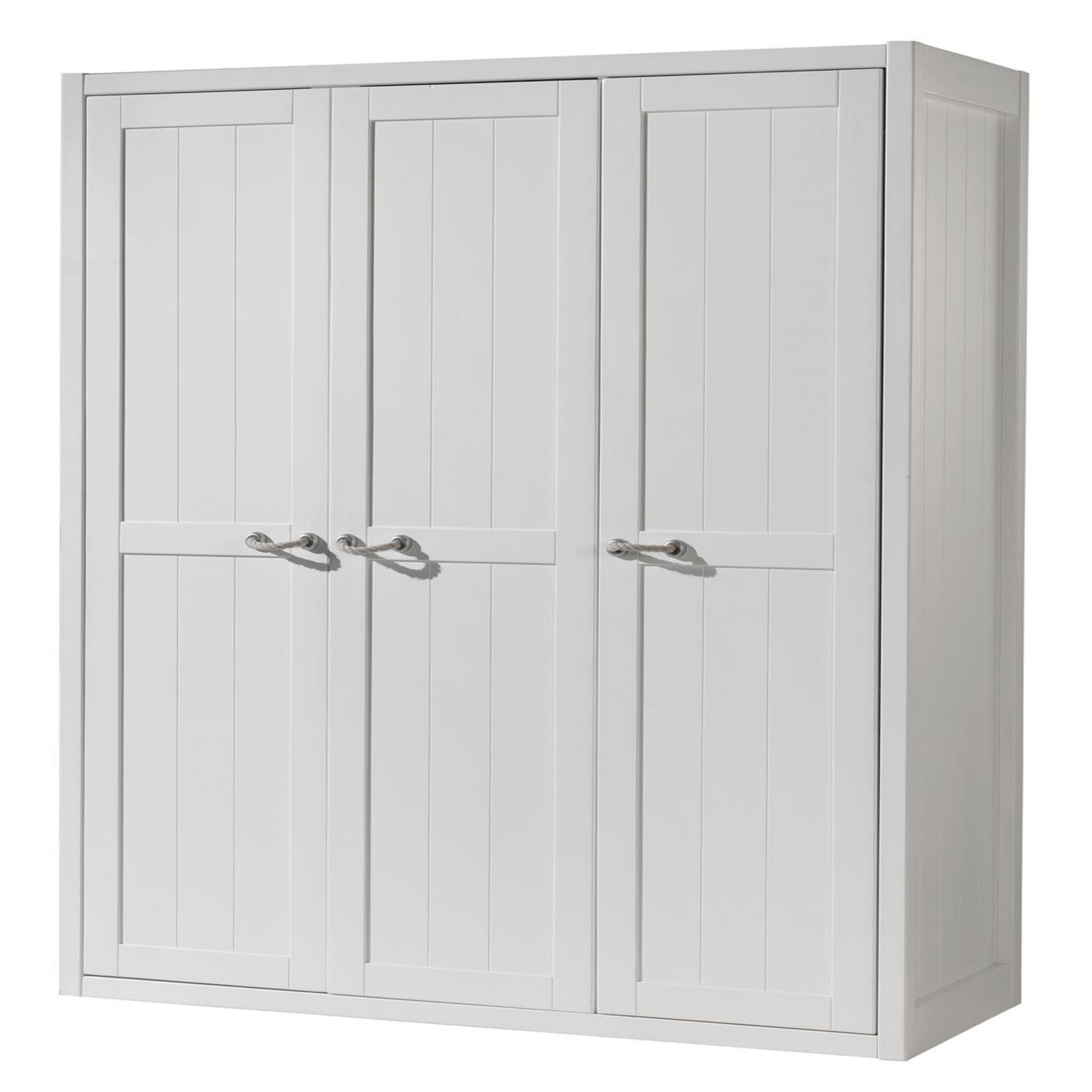 Voir la diapositive 1 : Armoire enfant  blanc laqué MARINE