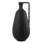Voir la diapositive 1 : Paris Prix Vase Déco en Métal  Goa  35cm Noir