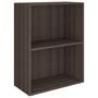 Voir la diapositive 2 : VIDAXL Bibliotheque bois d'ingenierie 60x31x78 cm Chene sonoma gris