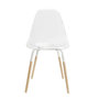 Voir la diapositive 2 : Paris Prix Lot de 4 Chaises Scandinaves  Phénix  81cm Transparent