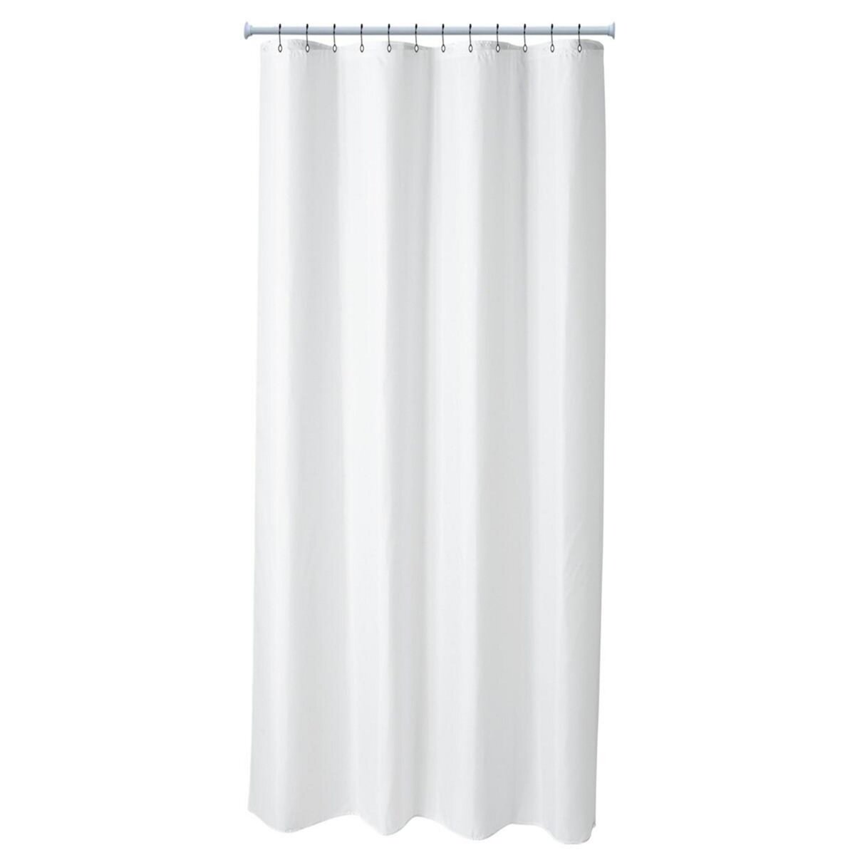 GUY LEVASSEUR Rideau de douche uni en polyester ESSENTIEL