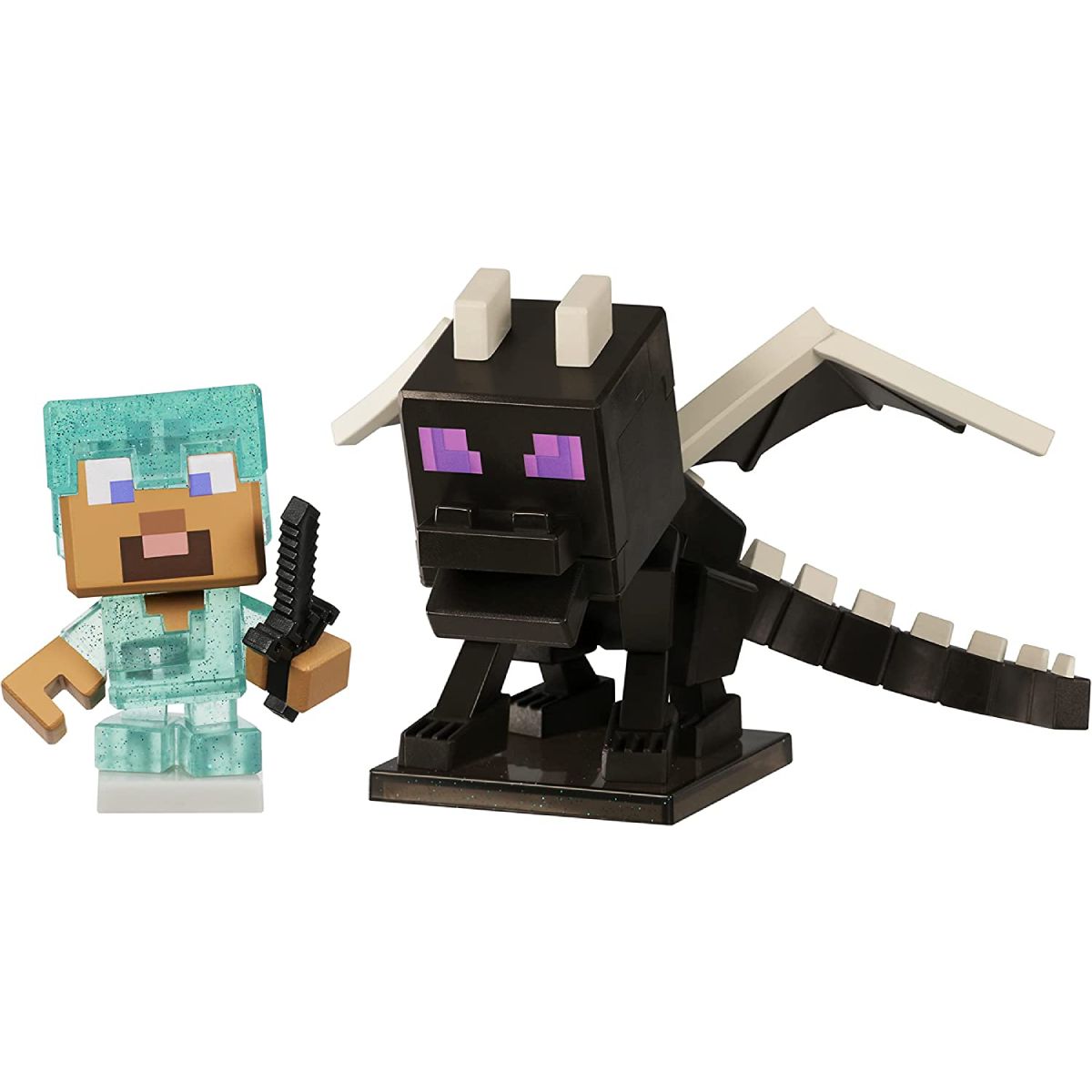 MOOSE TOYS Set de combat Trésor X Minecraft Ender Dragon