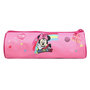 Voir la diapositive 4 : Bagtrotter BAGTROTTER Trousse scolaire ronde Disney Minnie Rose Arc en ciel