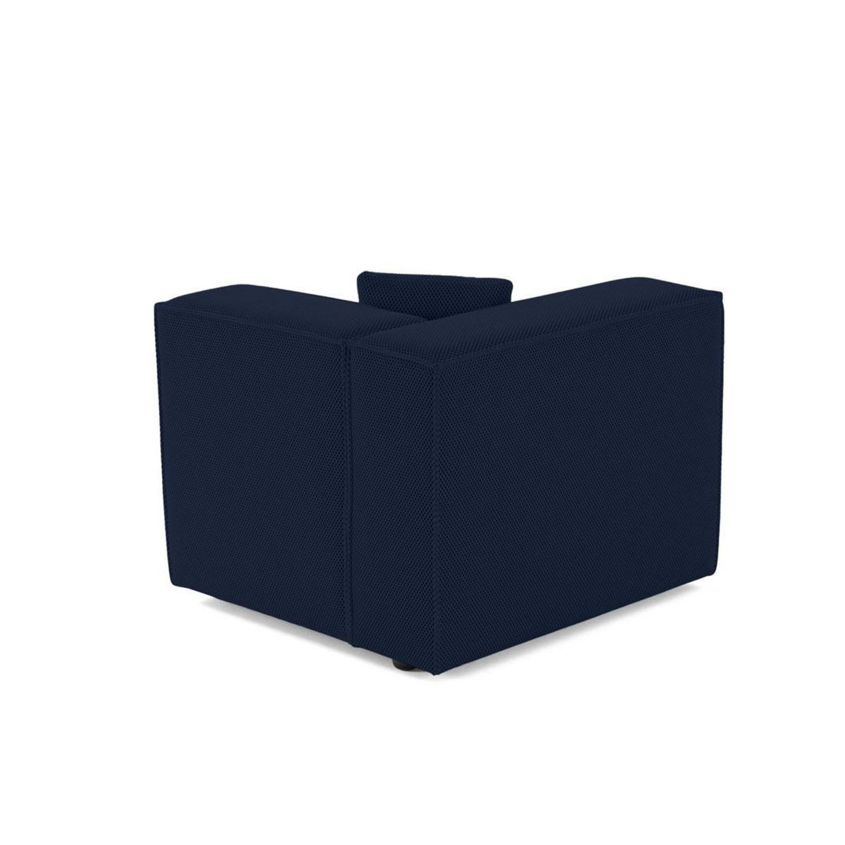 LISA DESIGN Arty - module d'assise gauche - en tissu mailles 3d