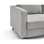 Voir la diapositive 5 : LISA DESIGN Jake - canapé d'angle droit 4 places convertible avec coffre en tissu velours relief