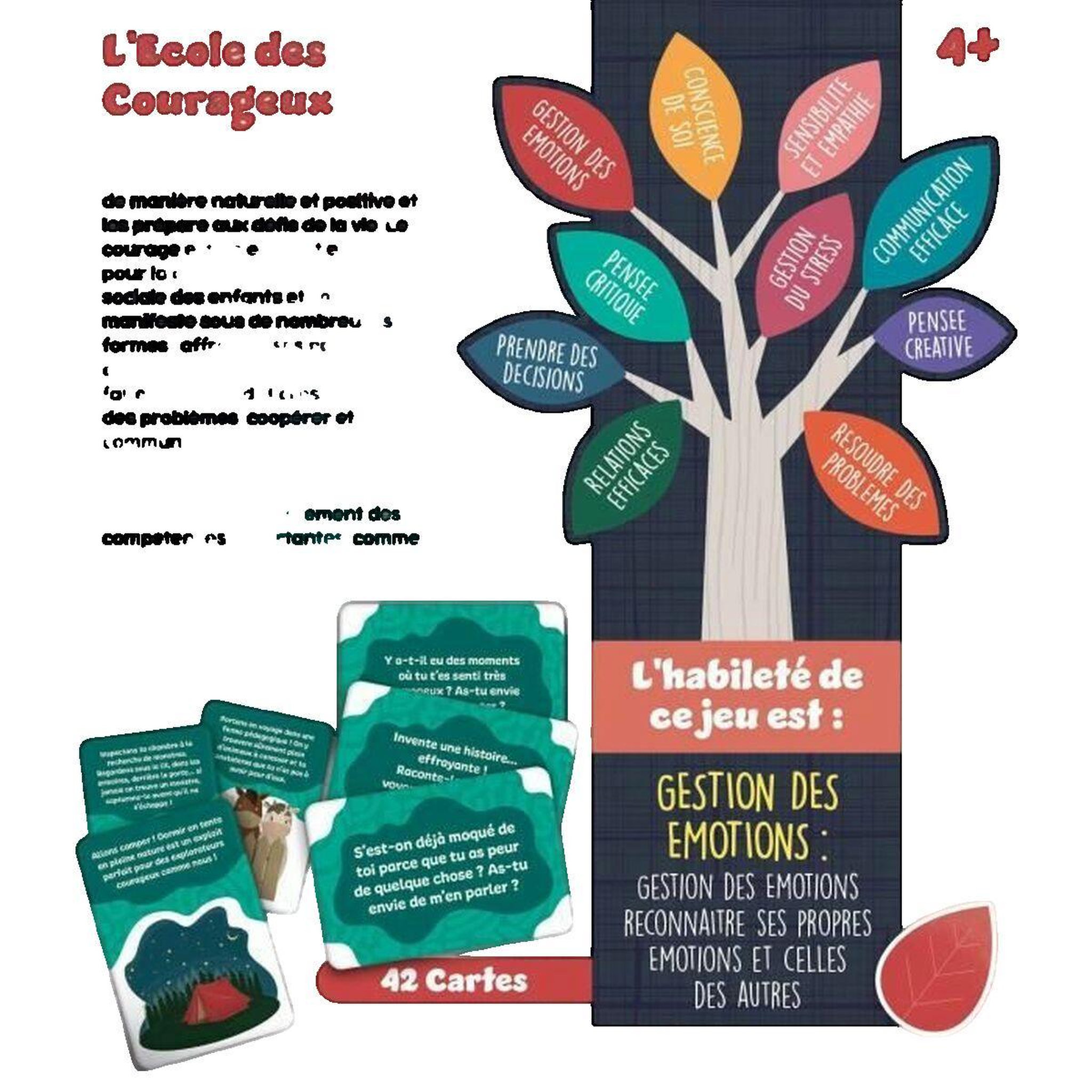Voir la diapositive 2 : LISCIANI GIOCHI Jeu de cartes Lisciani-Giochi LIFE SKILLS éducatif