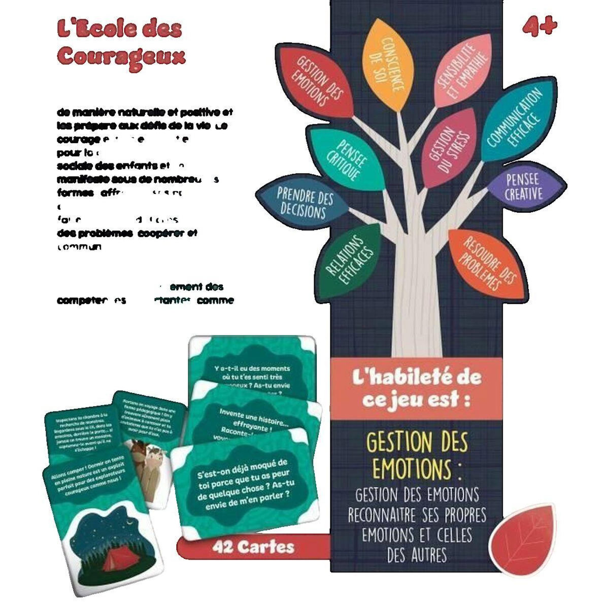 LISCIANI GIOCHI Jeu de cartes Lisciani-Giochi LIFE SKILLS éducatif