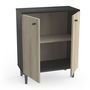 Voir la diapositive 4 : Buffet 2 portes style industriel L60cm SMART