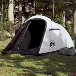 VIDAXL Tente de camping tunnel 2 personnes tissu occultant impermeable