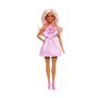 Voir la diapositive 3 : BARBIE Barbie - Poupée Barbie Fashionistas Robe Sans Bretelle Rose avec accessoires - Barbie - HYT94