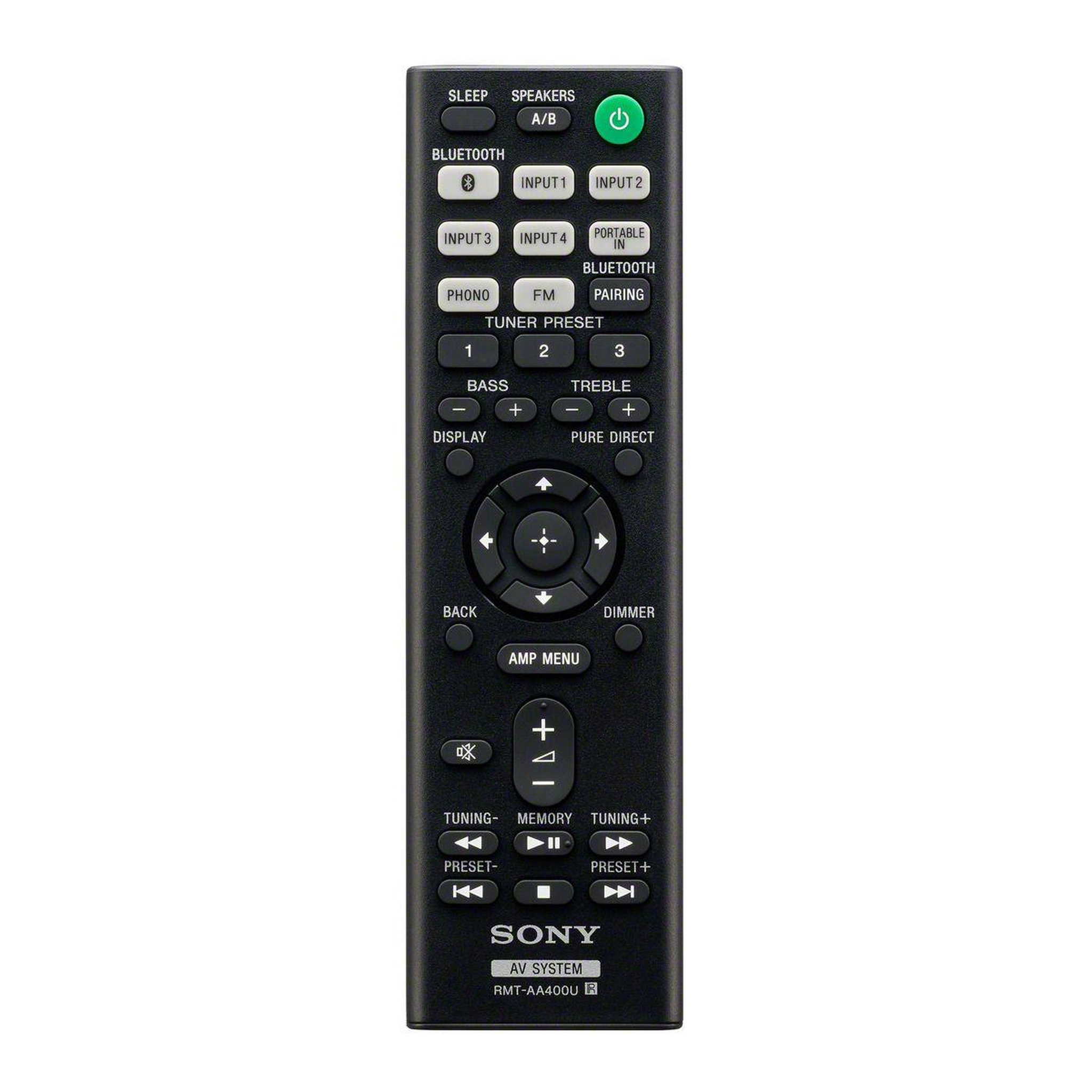 Voir la diapositive 4 : SONY Amplificateur HiFi STR-DH190 Noir