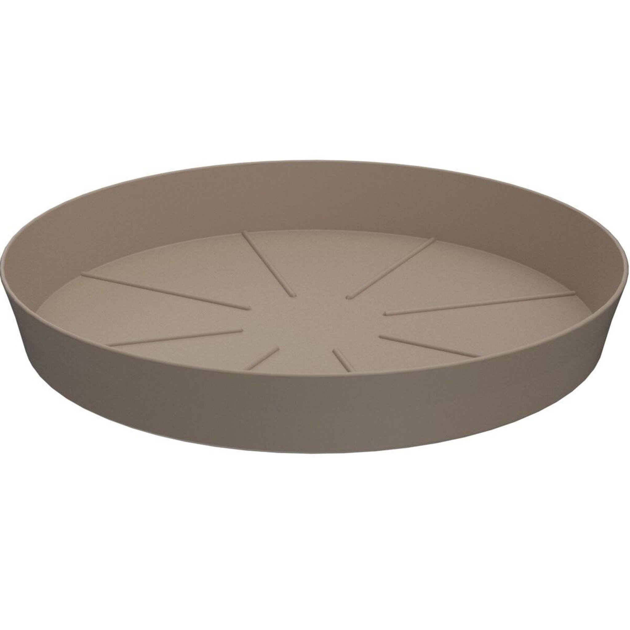 GARDENSTAR Soucoupe en plastique -  25cm pour Pot ICFAL D35cm - Nomade