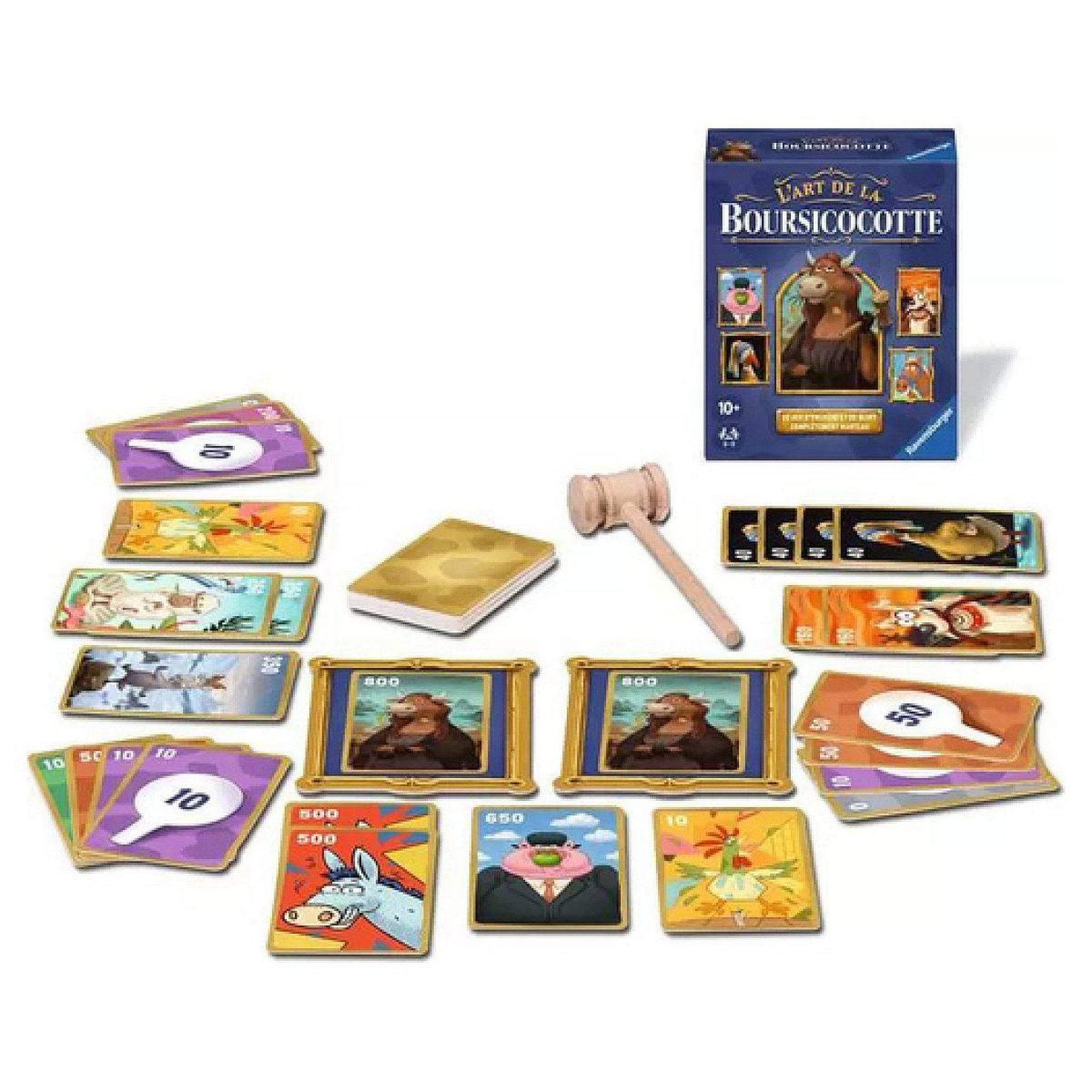 Voir la diapositive 3 : RAVENSBURGER Boursicocotte -  jeu de cartes