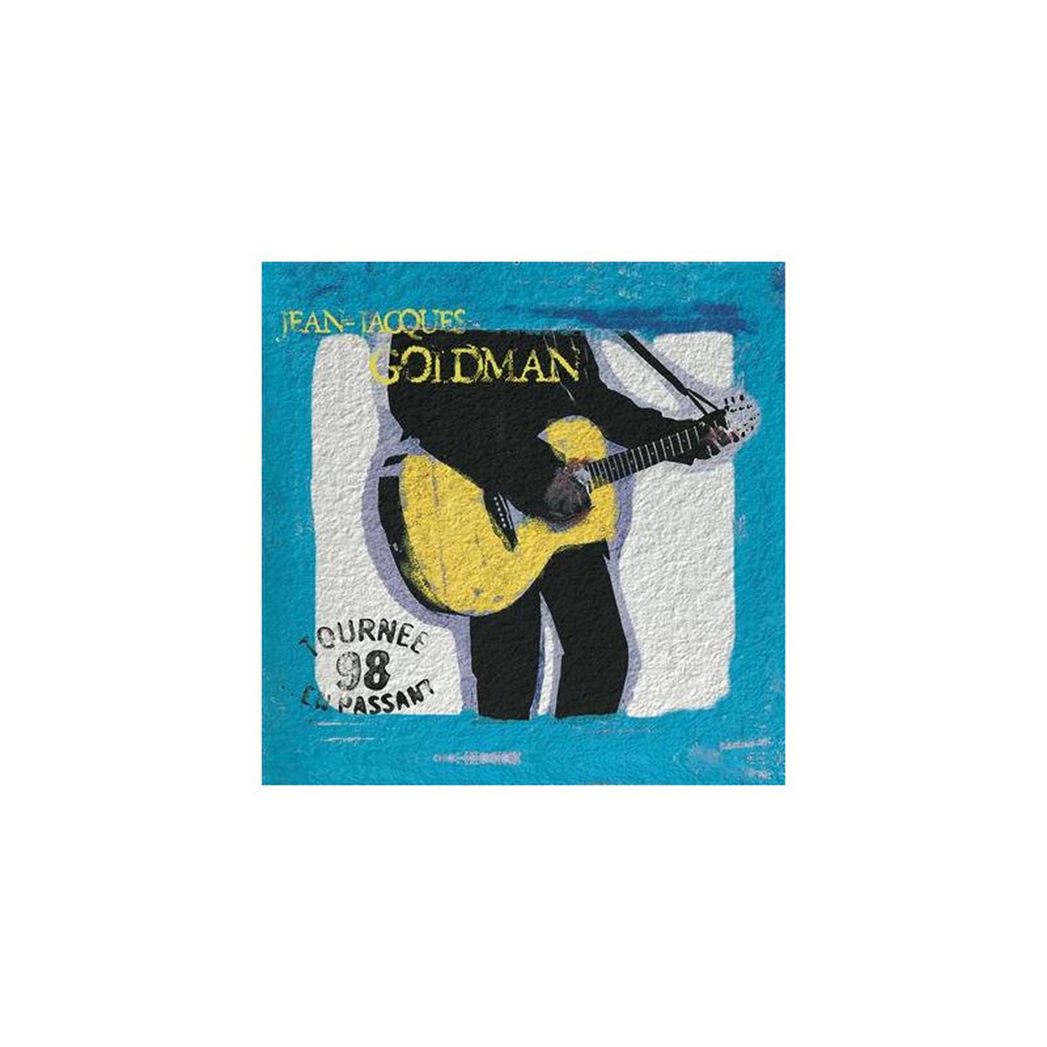 Live 98 en passant (goldman) triple vinyl lp 3 vinyles avec livret 8 pages