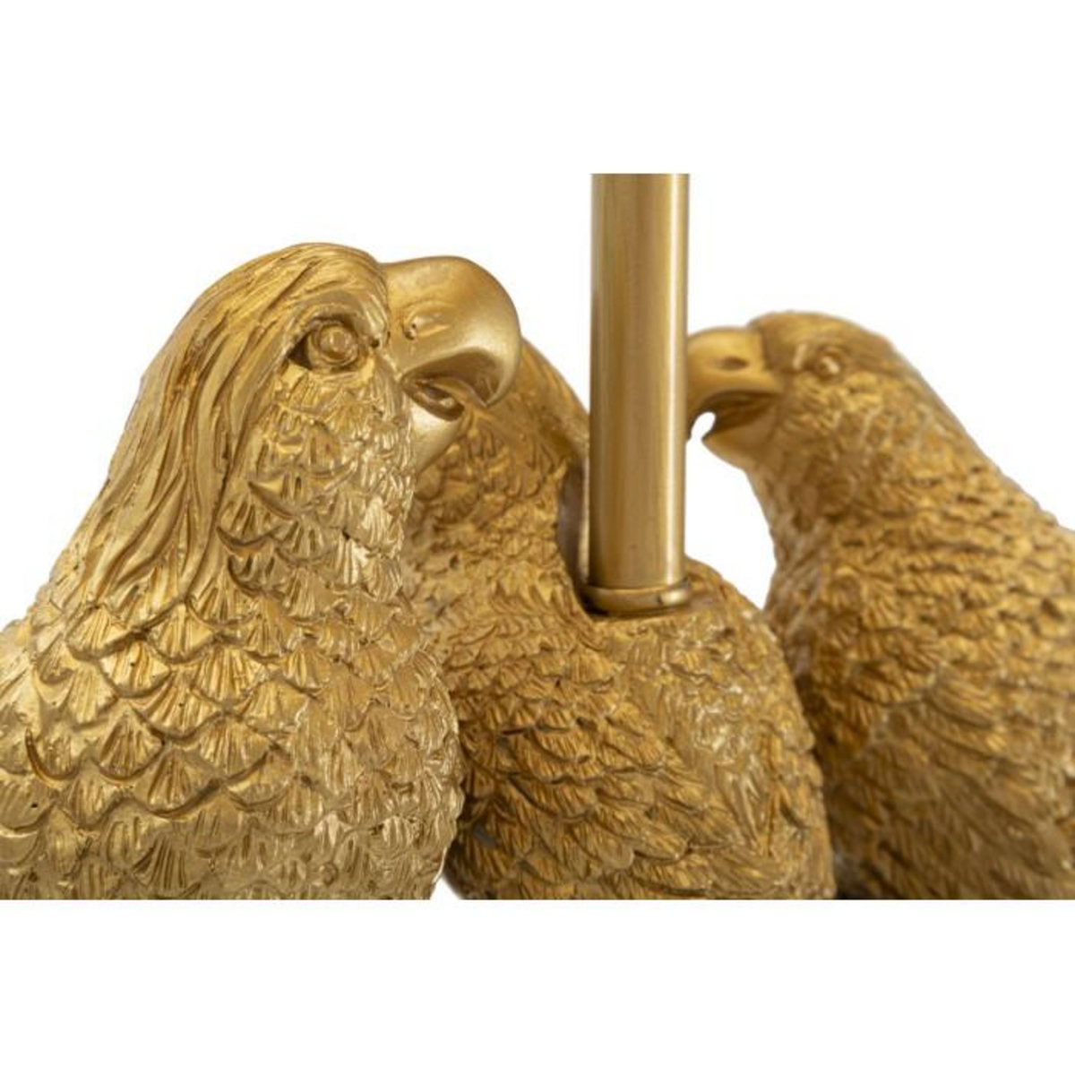 Paris Prix Lampadaire Design  Perroquets  164cm Or & Noir