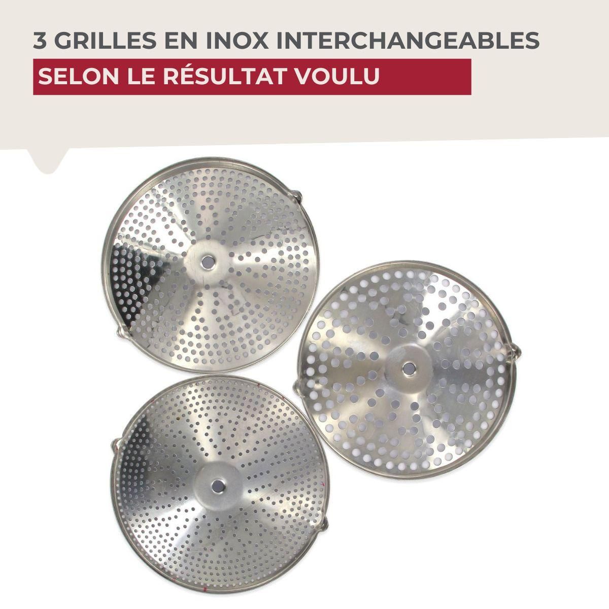 Fackelmann Moulin à légumes plastique 24 cm Fackelmann Handmade Tradition