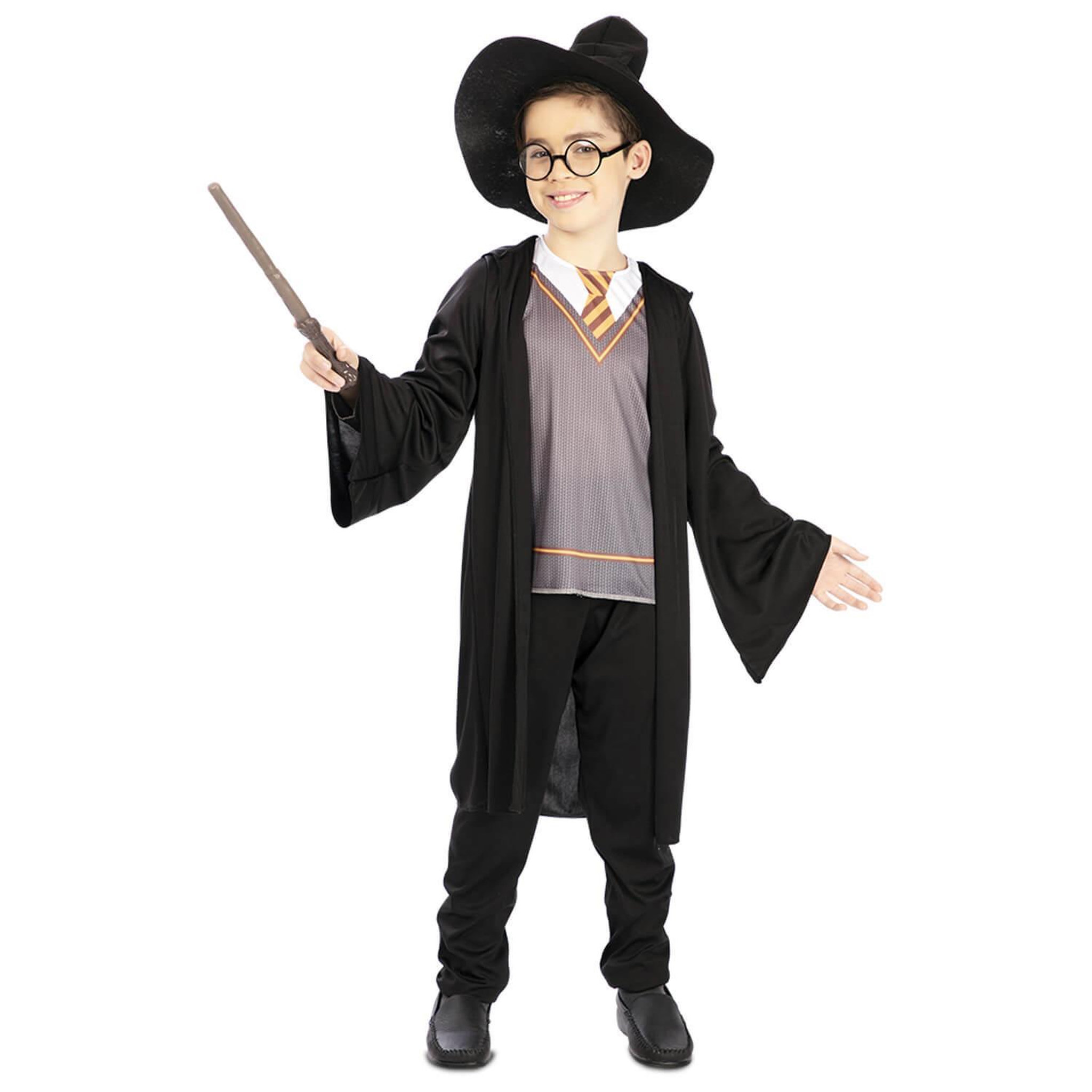 Voir la diapositive 3 : EURO CARNAVALES Déguisement D'apprenti Magicien - Enfant - 5/6 ans (110 à 116 cm)