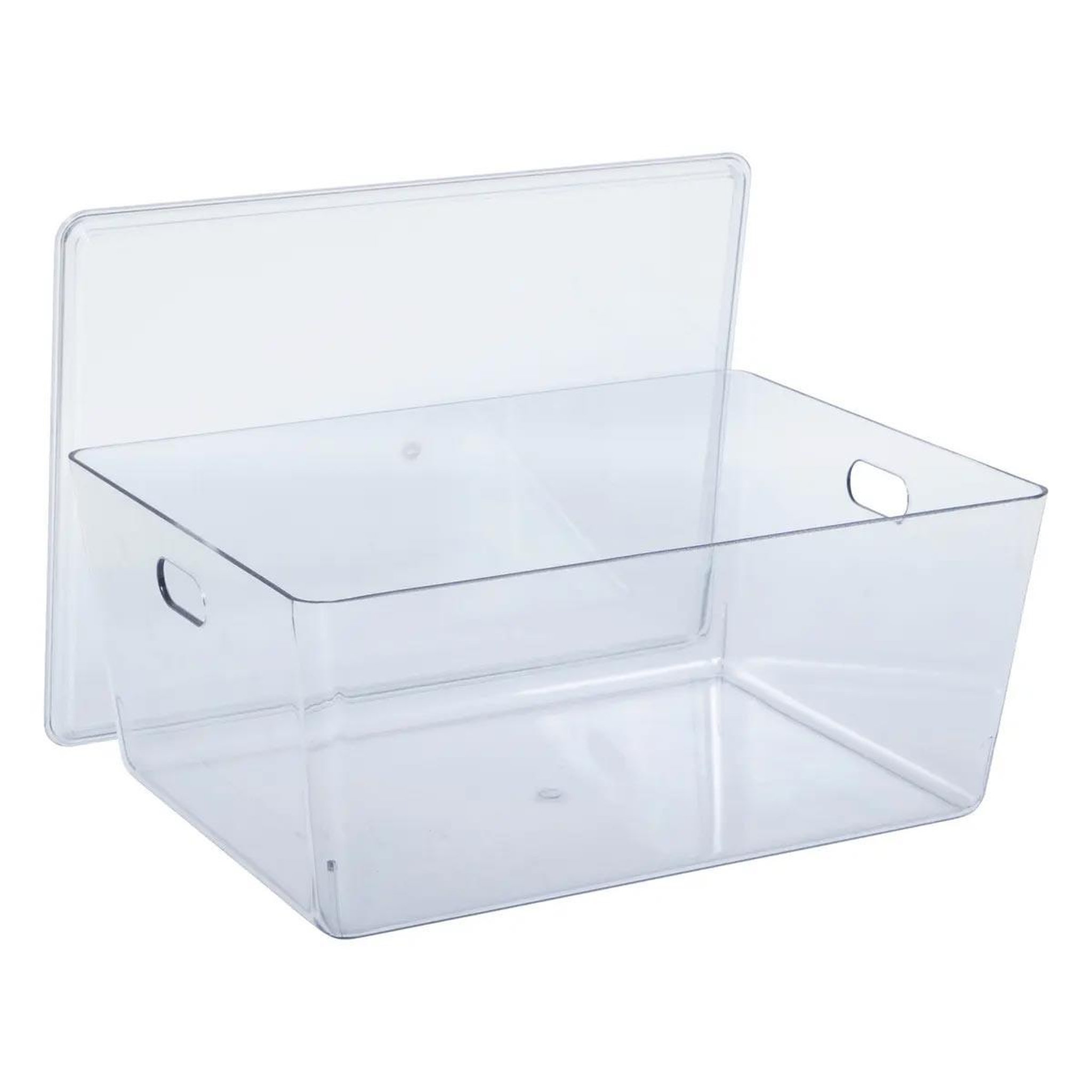 Voir la diapositive 2 : FIVE Boîte de rangement  selena  11l transparent