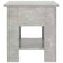 Voir la diapositive 5 : VIDAXL Table basse gris beton 40x40x42 cm bois d'ingenierie