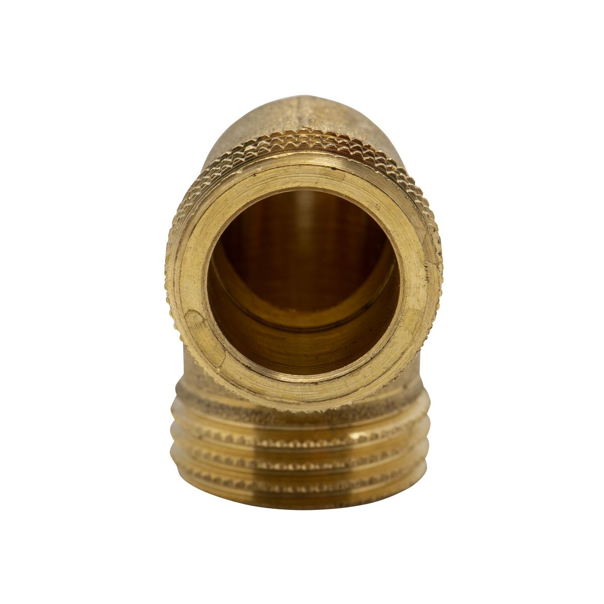 RAIN Raccord coudé laiton mâle - mâle 1-2