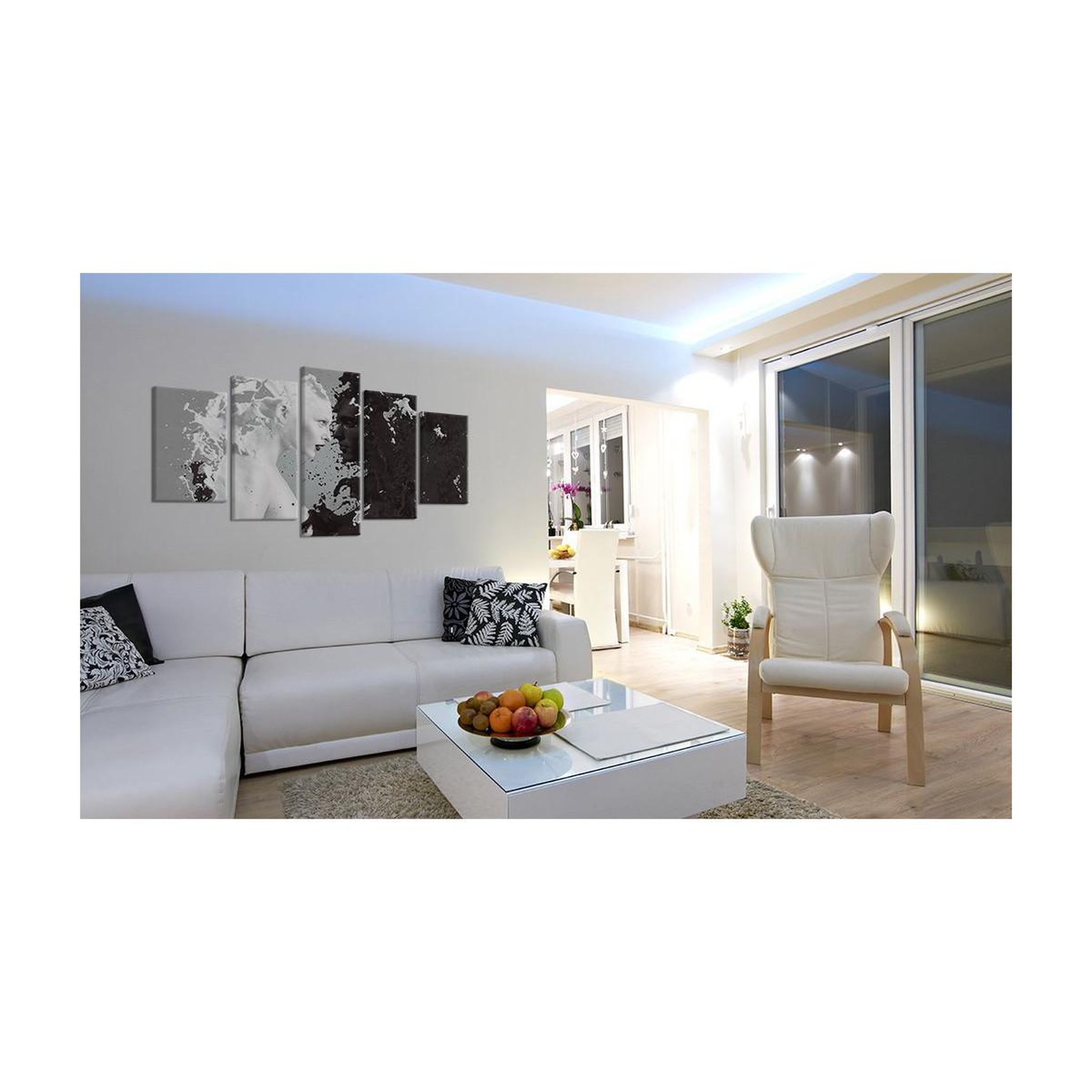 Voir la diapositive 2 : Paris Prix Tableau Imprimé  Milk & Choco 5 Pieces