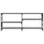 Voir la diapositive 4 : VIDAXL Table console sonoma gris 180x29x76,5 cm bois d'ingenierie