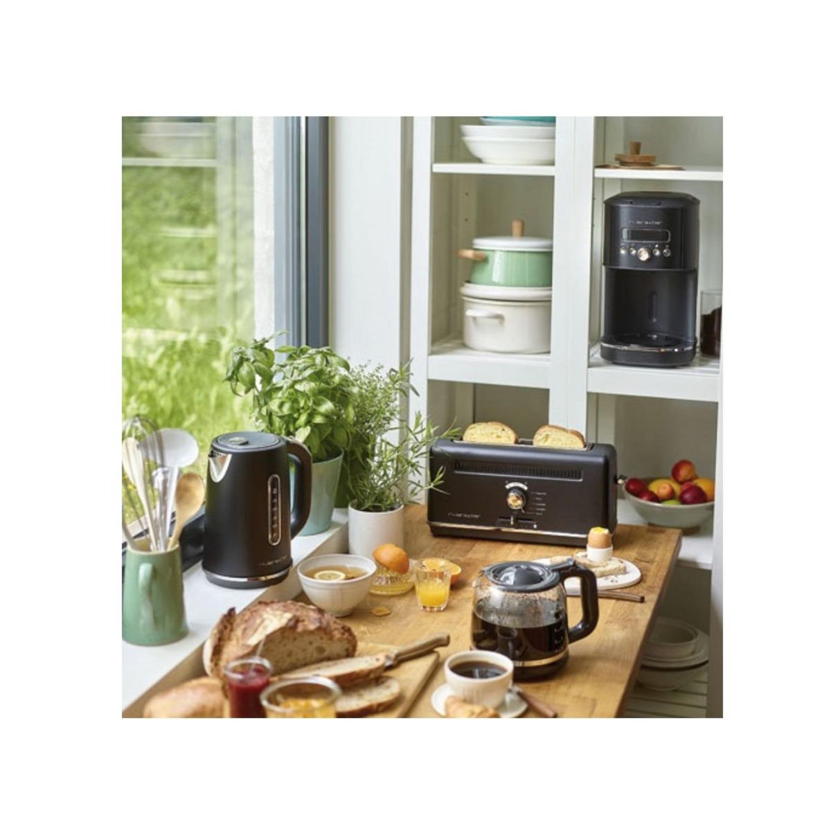 Riviera & Bar Bouilloire sans fil 1.8l 2200w black satin - BBT669