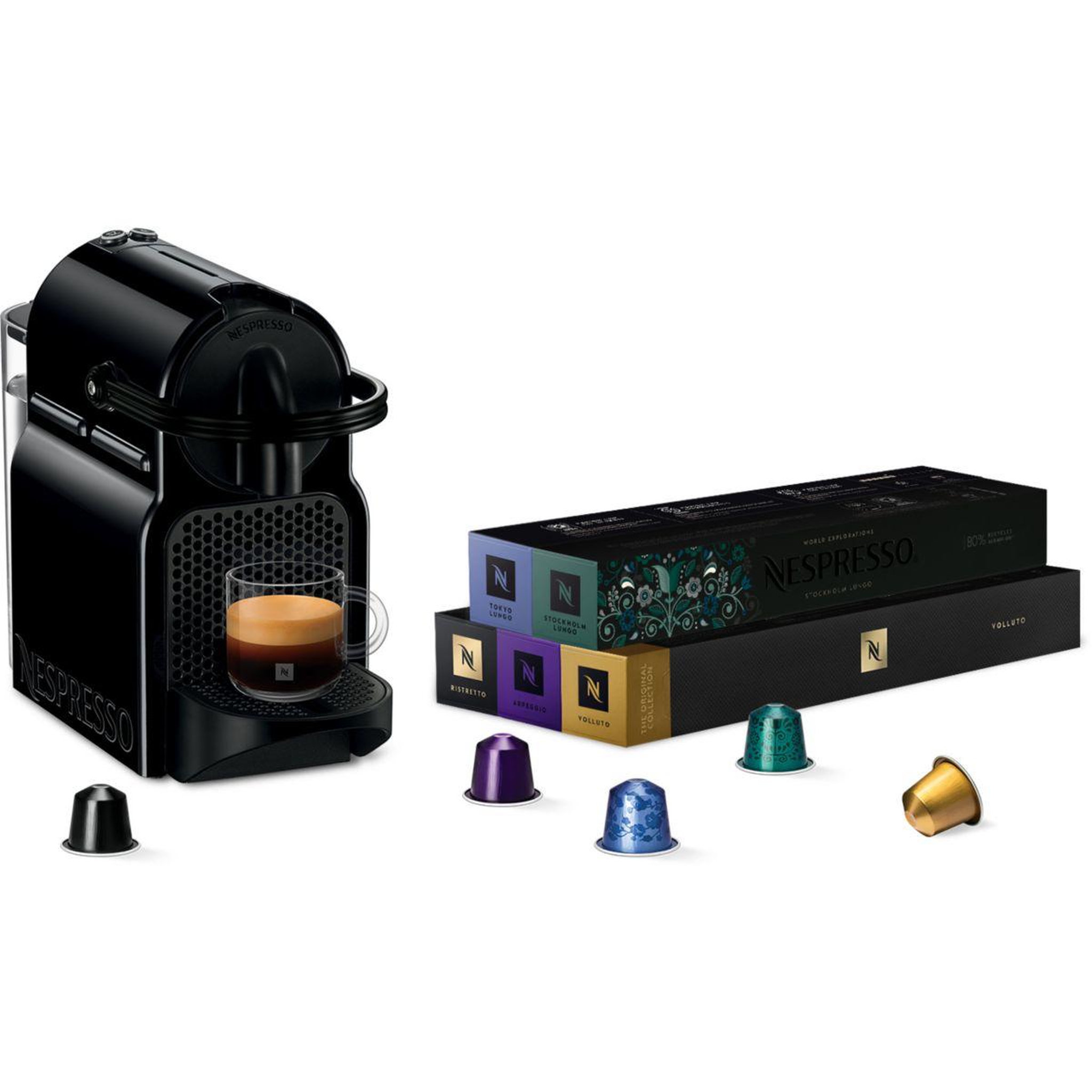DELONGHI Nespresso inissia en80.b + 50 capsules