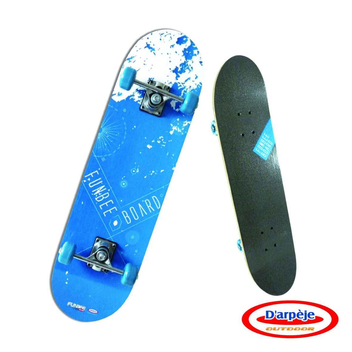 DARPEJE Skateboard Funbee board