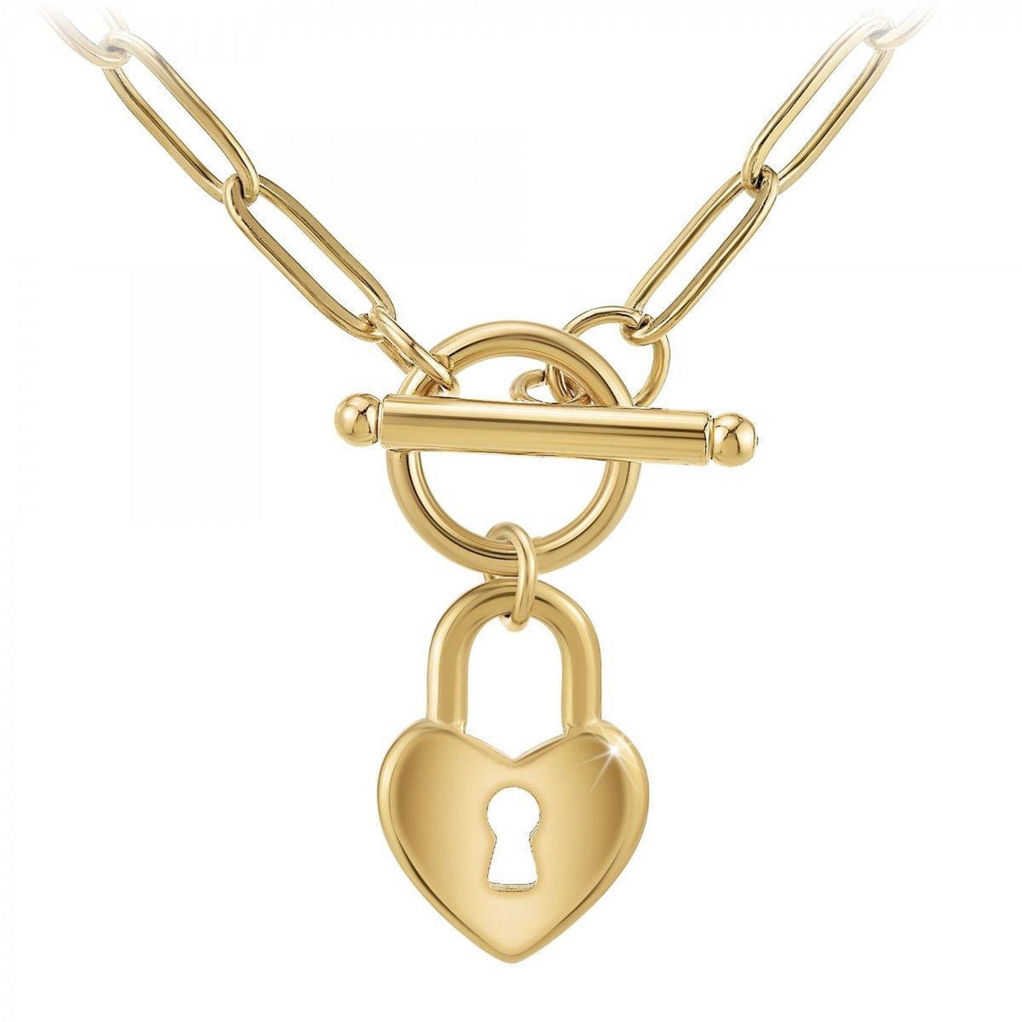 SC BOHEME Collier coeur par SC Bohème en acier inoxydable