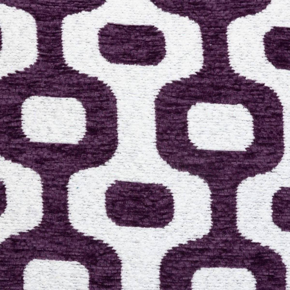 ATMOSPHERA Housse de coussin chenille 40x40 violet