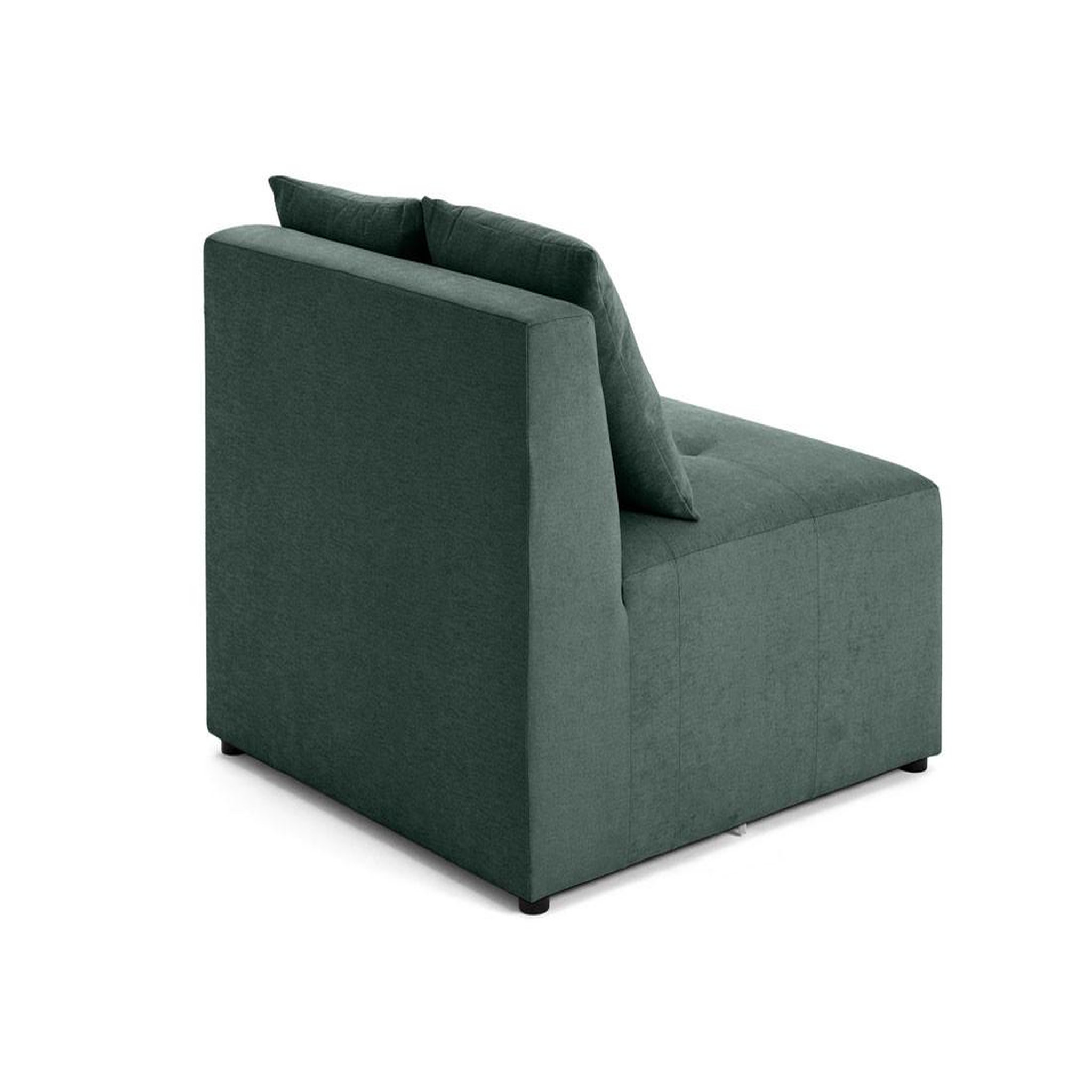 Voir la diapositive 4 : LISA DESIGN Amalfi - module d'assise sans accoudoirs - 1 place - en tissu