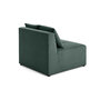 Voir la diapositive 4 : LISA DESIGN Amalfi - module d'assise sans accoudoirs - 1 place - en tissu