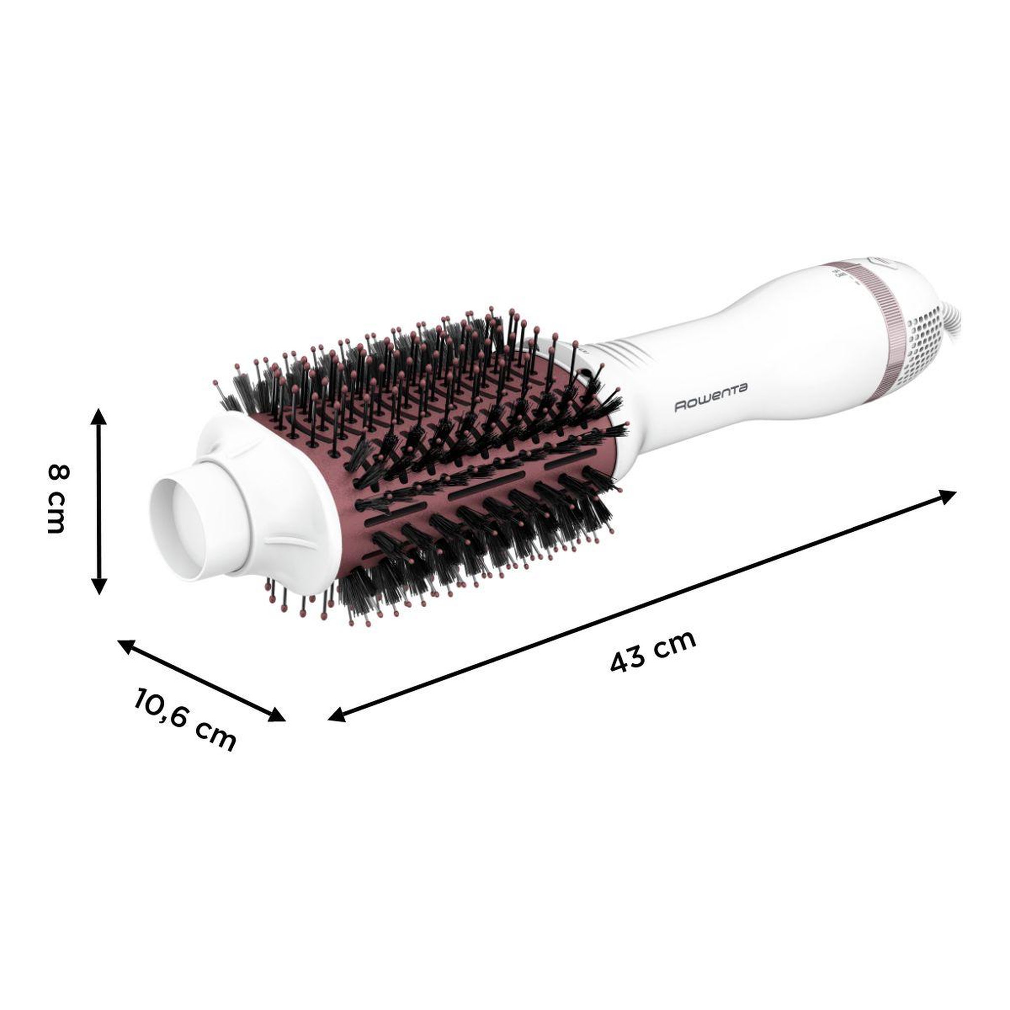 Voir la diapositive 3 : ROWENTA Brosse chauffante volumizer CF6135F0