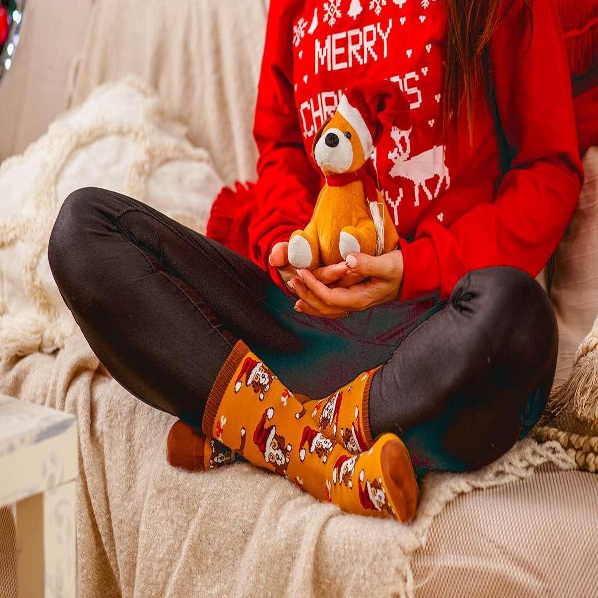 Voir la diapositive 5 : PIRIN HILL Chaussettes coton bio chiens