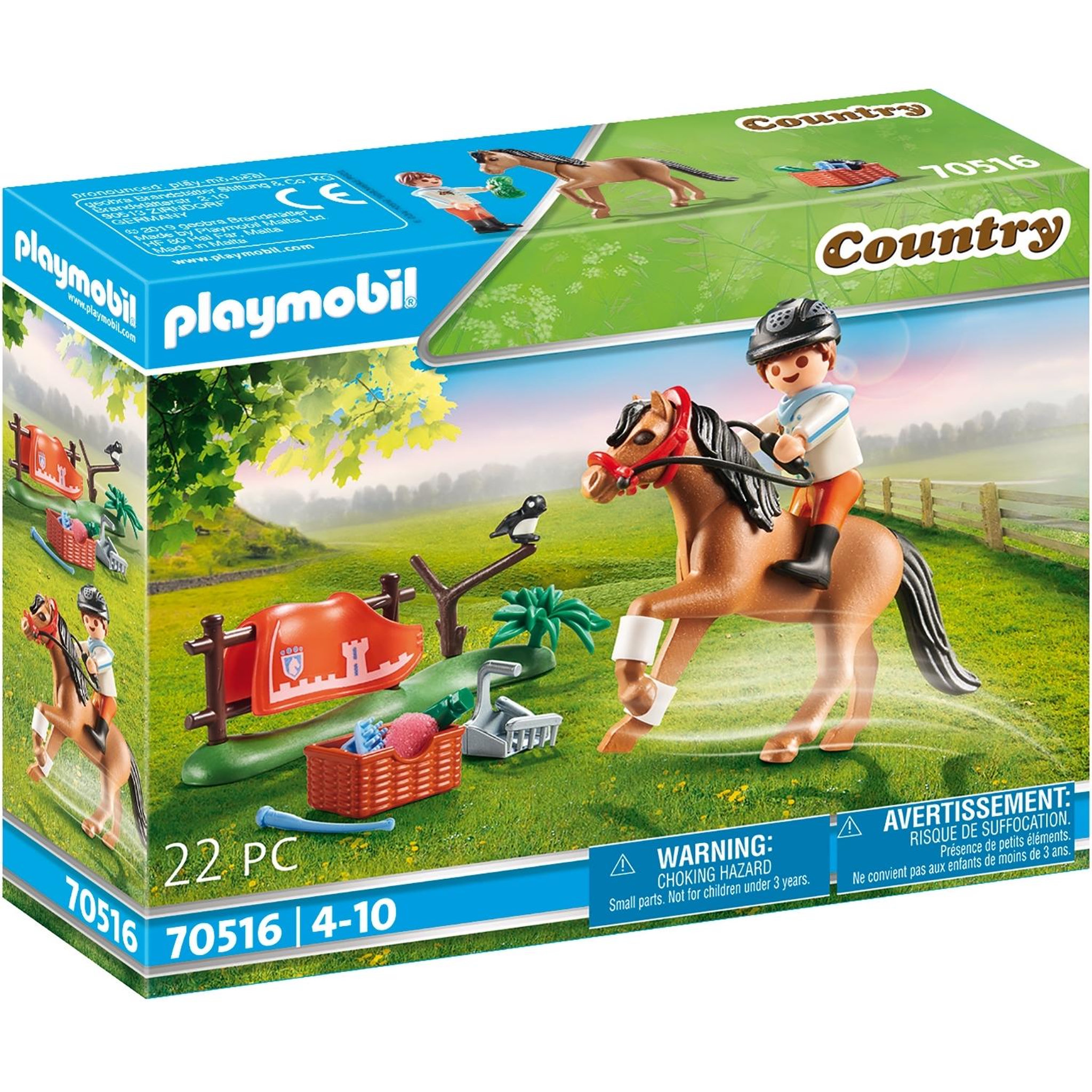 PLAYMOBIL Country Poney de collection du Connemara