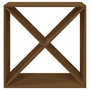 Voir la diapositive 5 : VIDAXL Armoire a vin Marron miel 62x25x62 cm Bois de pin massif