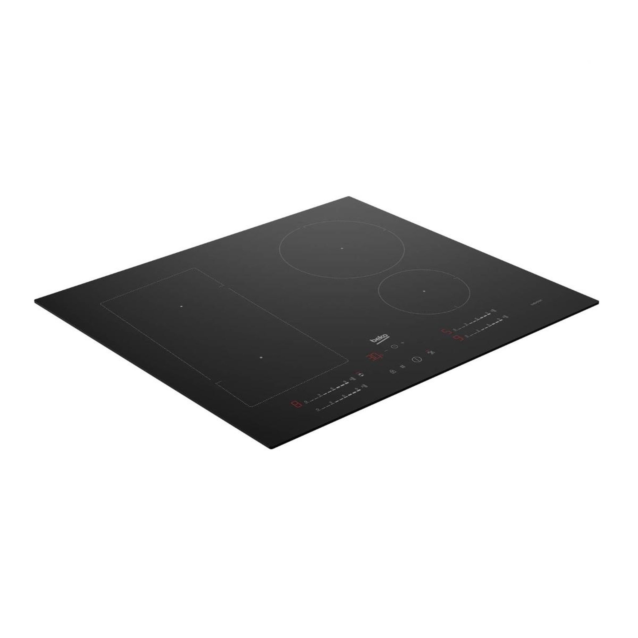 Voir la diapositive 2 : Beko Table de cuisson induction 70cm 4 feux - HII74700UF