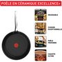 Voir la diapositive 3 : TEFAL Poêle EXCELLENCE + CERAM 30cm