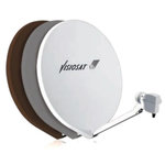 CAHORS Antenne parabolique fibre 80cm + lnb - 140264