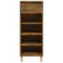 Voir la diapositive 3 : VIDAXL Armoire a chaussures Chene fume 40x36x105 cm Bois d'ingenierie