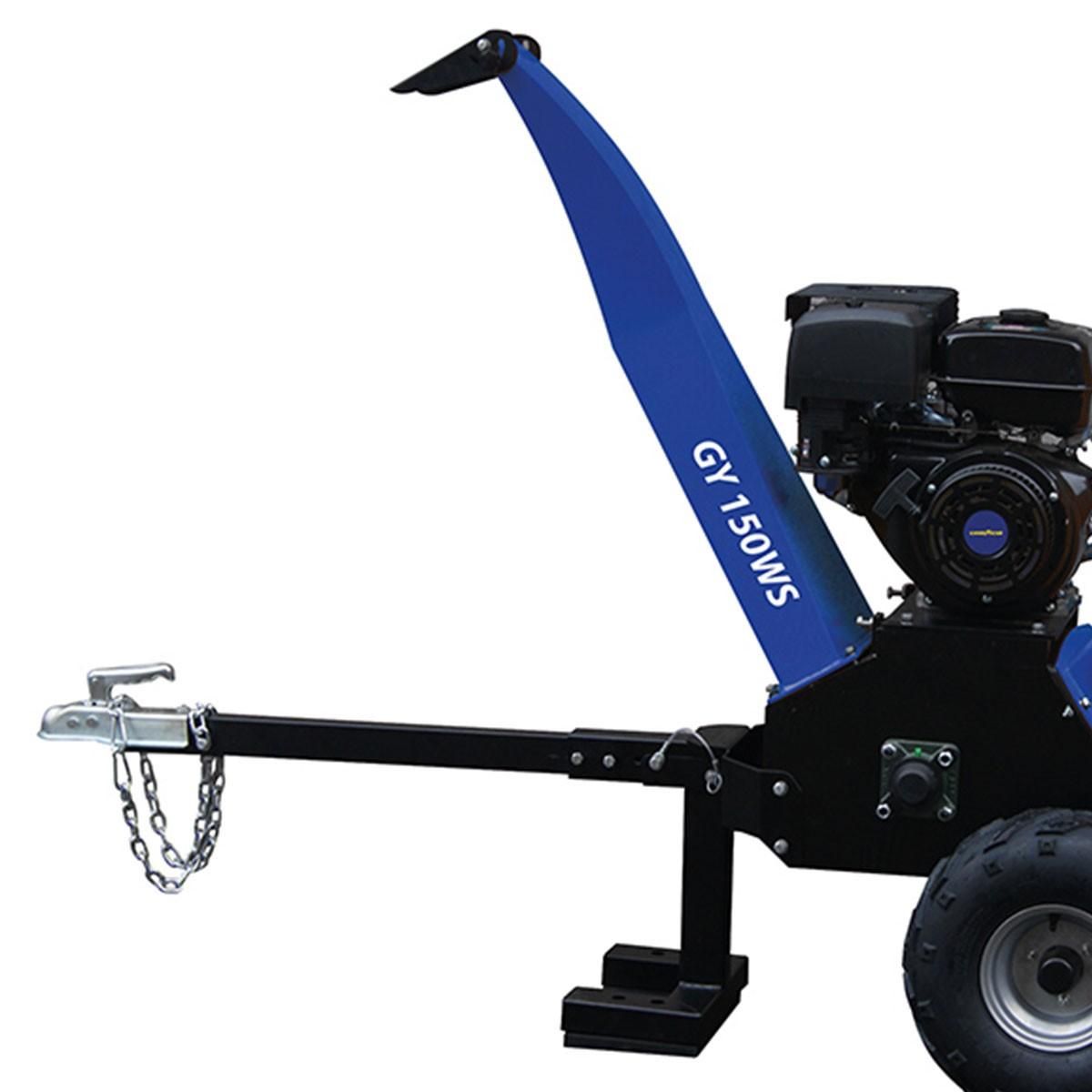 GOODYEAR Broyeur de végétaux thermique 15CV Branches Ø12cm Max Démarrage manuel GOODYEAR